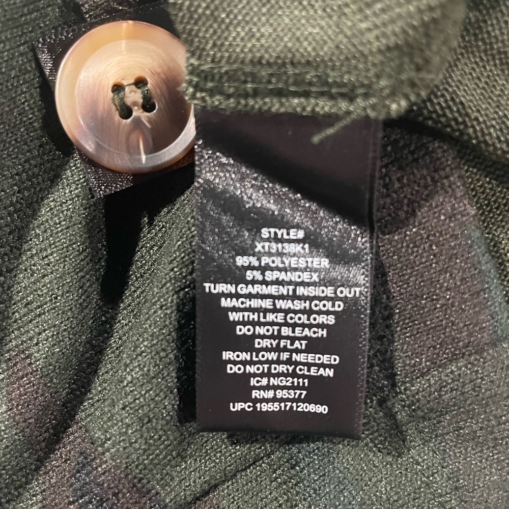 Social Standard by Sanctuary Camo Large Button-Up Cardigan NWT - Picture 4 of 5